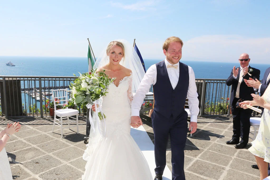 Sorrento wedding couple