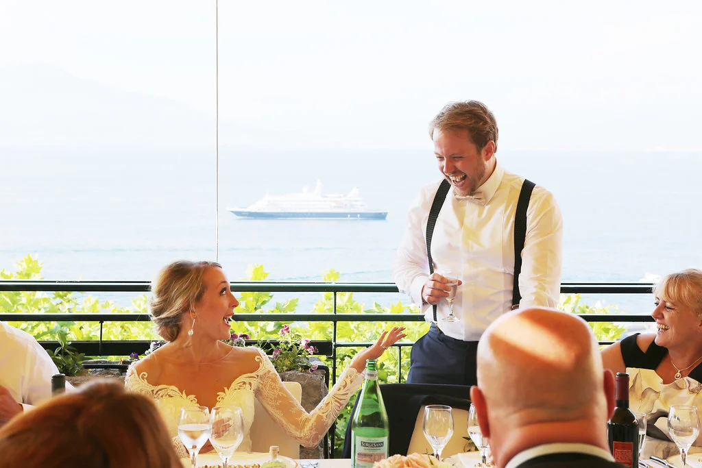 Sorrento wedding speech