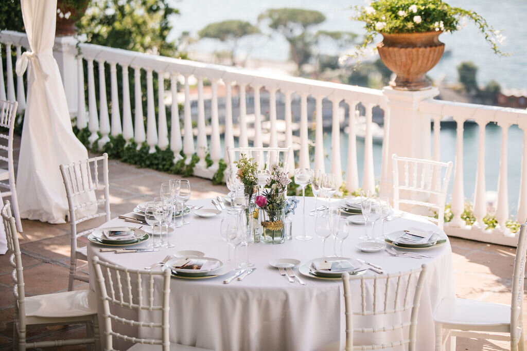 Sorrento wedding reception