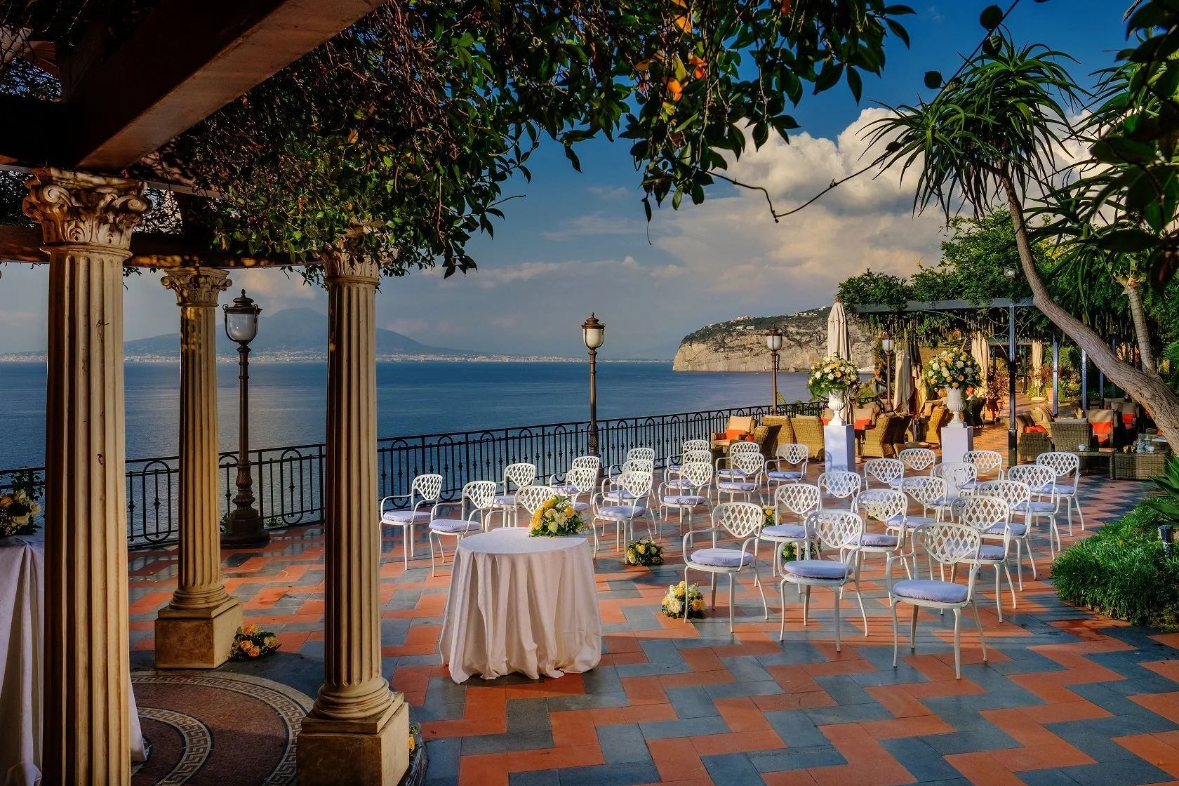 Grand Hotel Royal sorrento wedding 