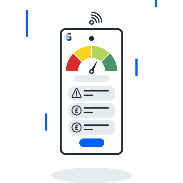 Gasuna Mobile App Illustration