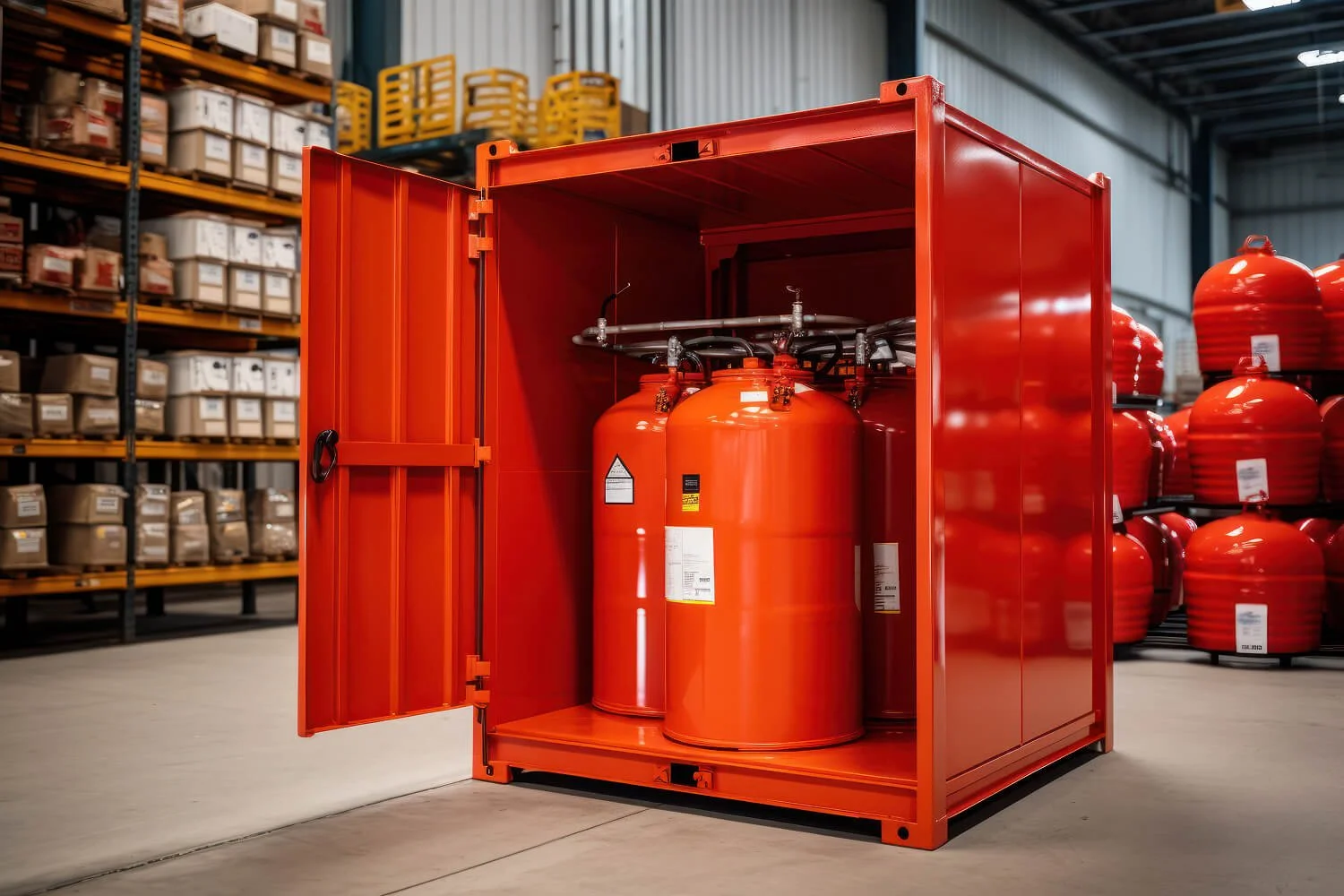 Cylinder Supplier Warehouse