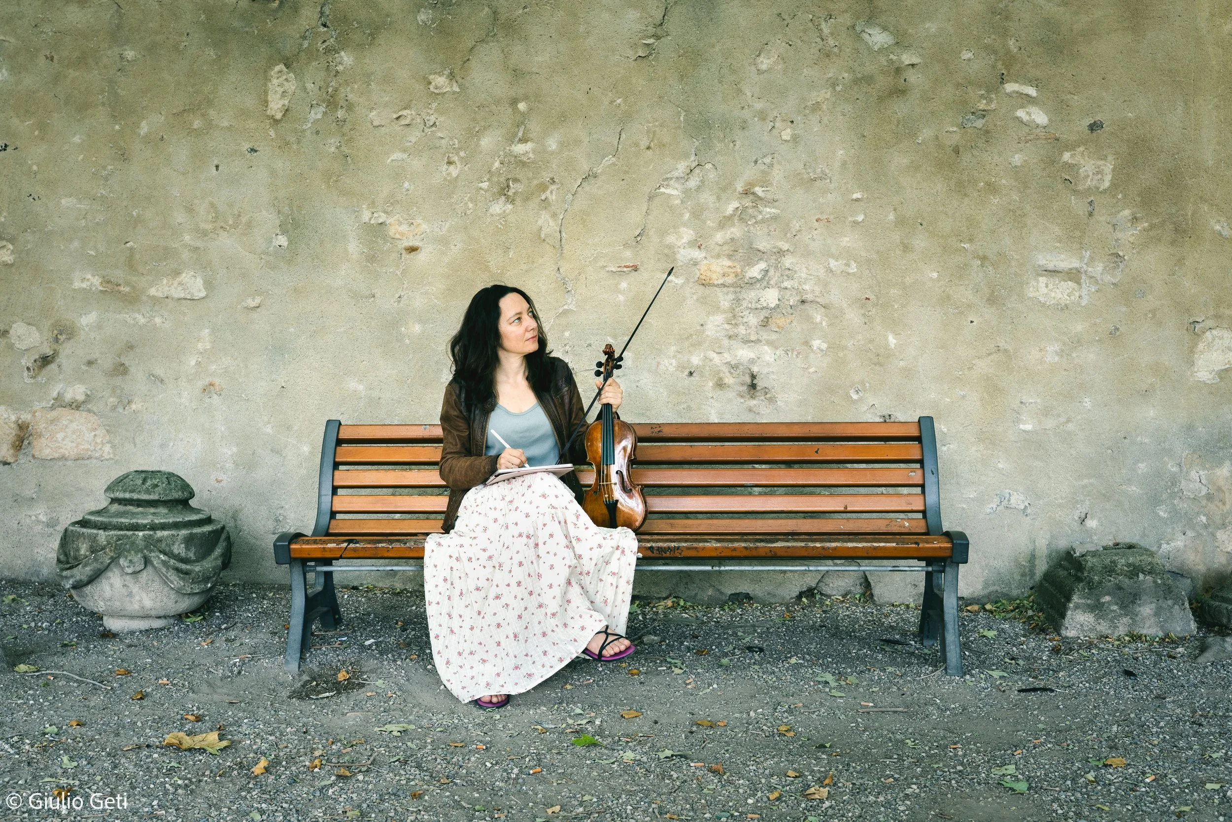 Fragments de lumière - pour violon solo