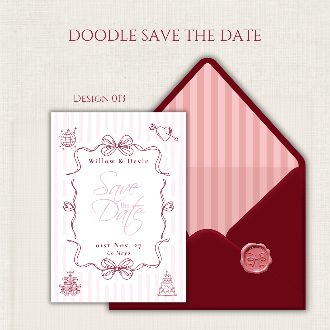 Doodle Save the Date