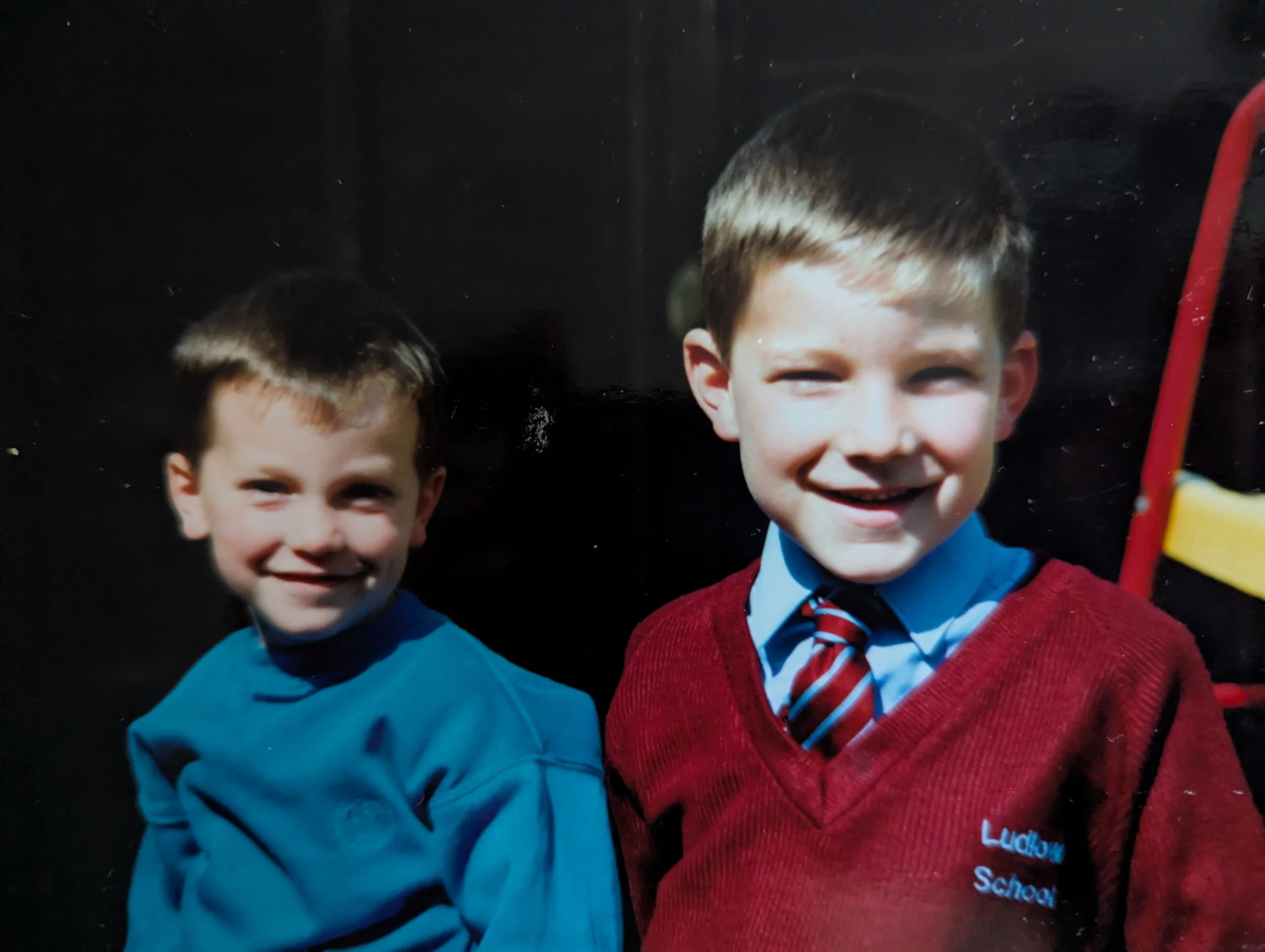 Martin and Tony, circa 1990