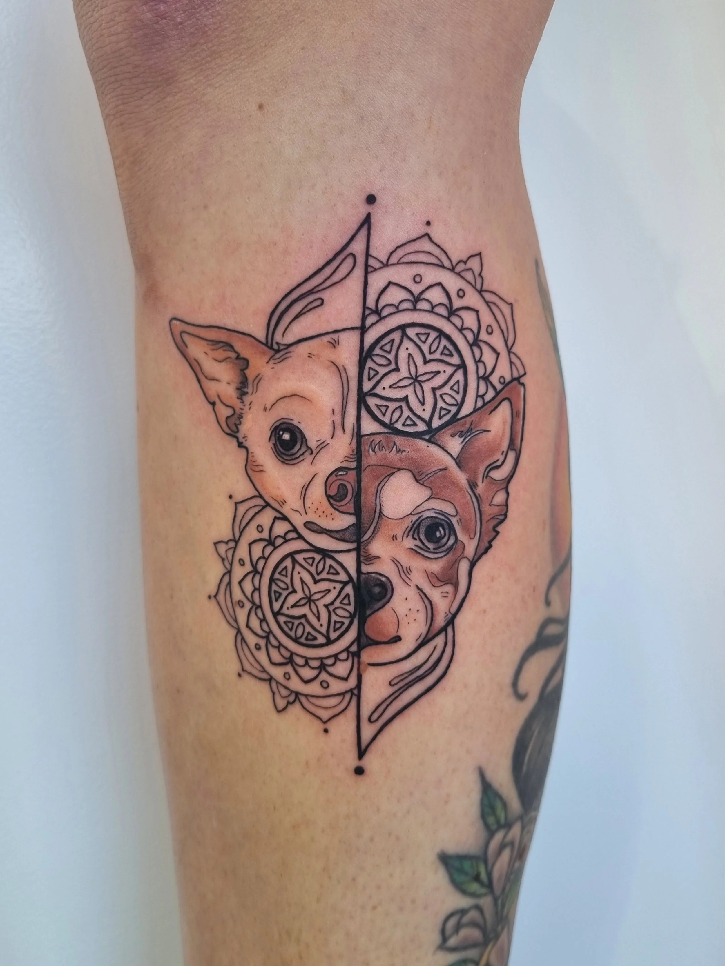 Pet Portrait Tattoo