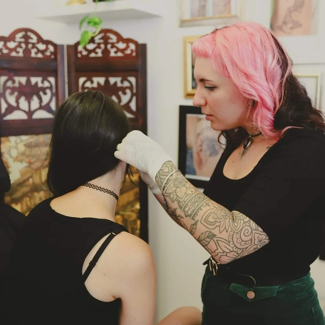 Female piercer Hobart