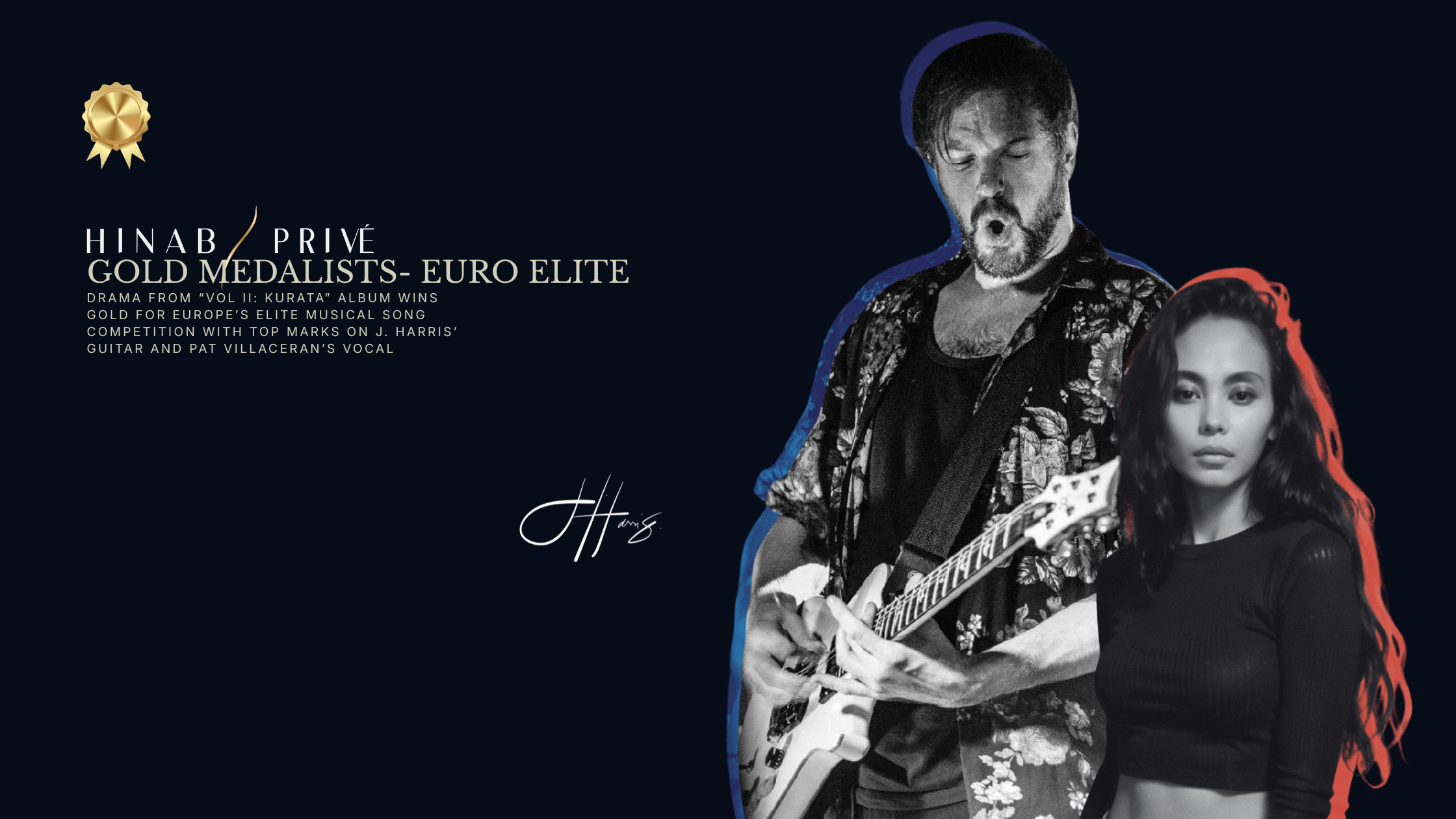 James Harris Wins Gold at Euro Elite Music Competition
