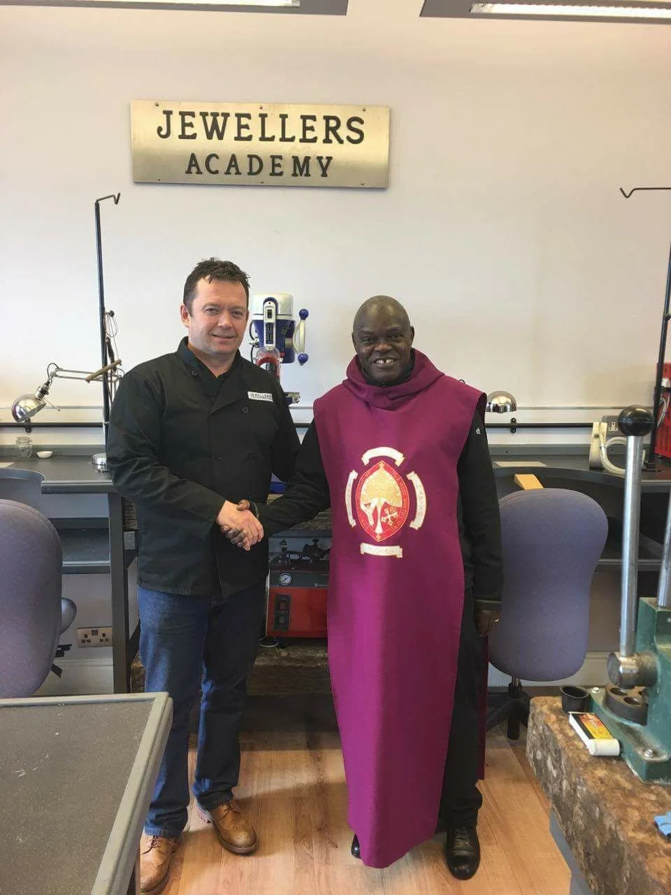 Opening Blessing For The Jewellers Academy By The Archbishop Of York John Sentamu