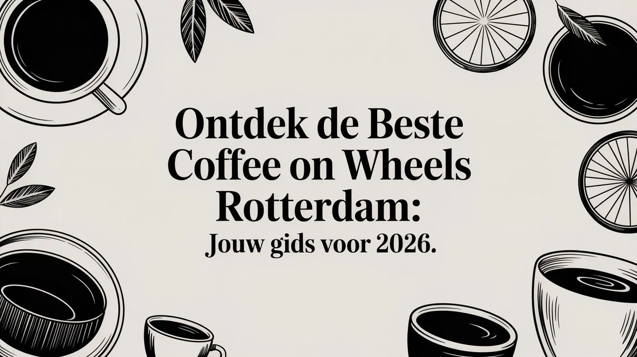 Ontdek de beste coffee on wheels Rotterdam: jouw gids voor 2026
