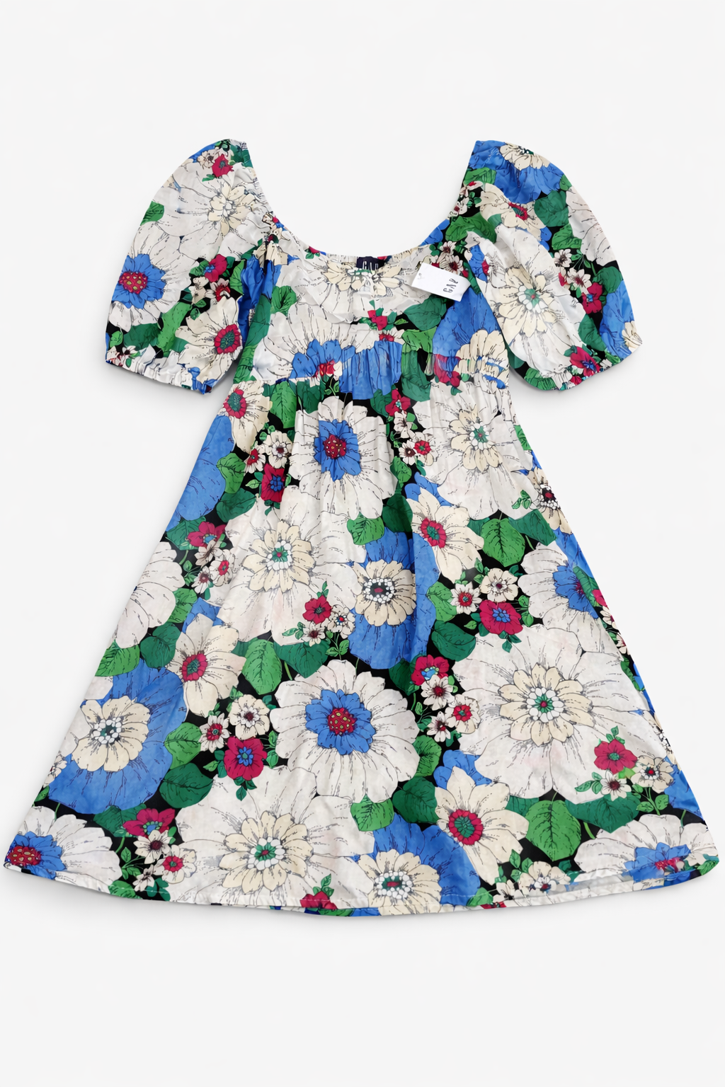 GAP ყვავილებიანი მიდი კაბა