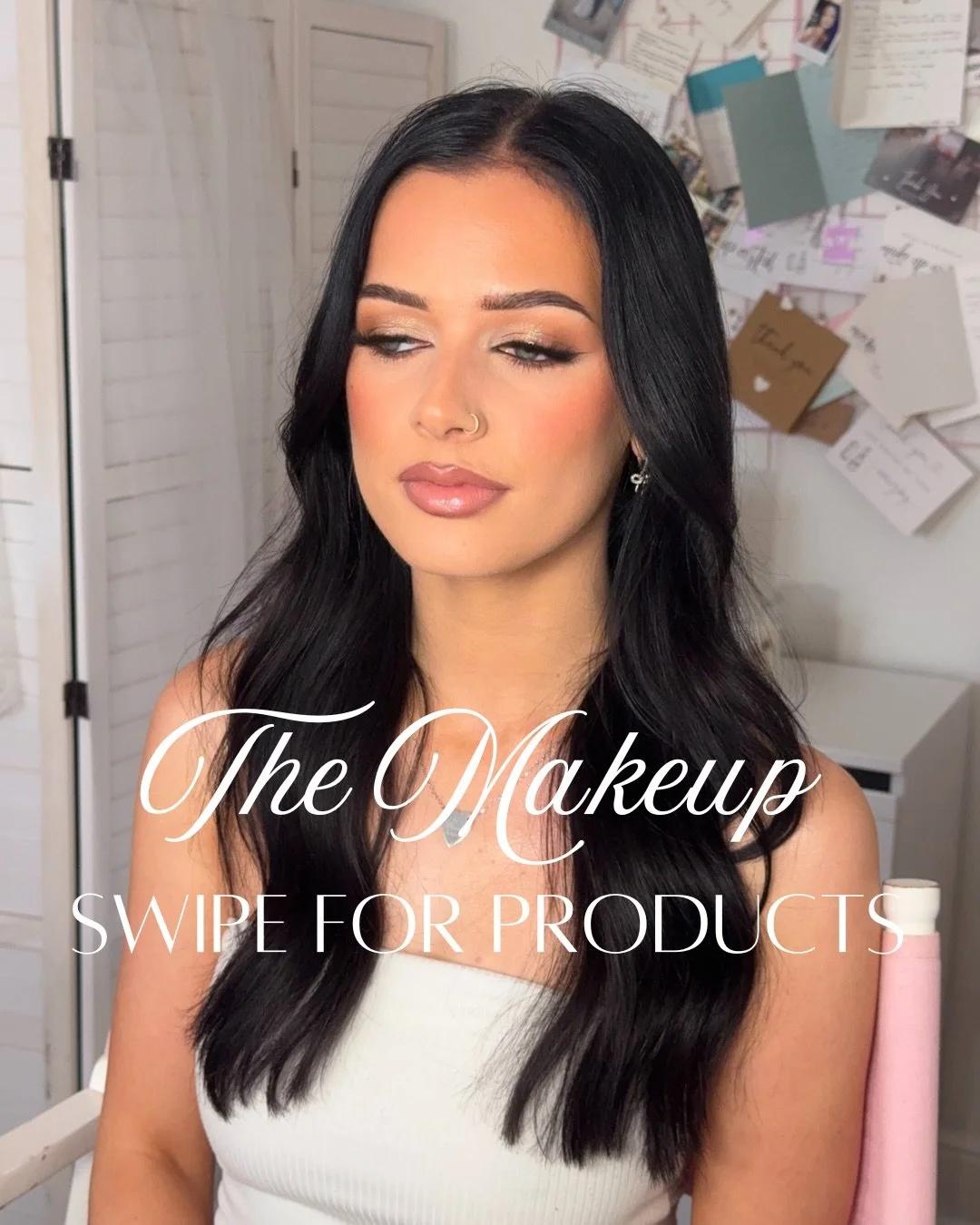 The look vs the products ✨
Obsessed with this makeup on @laurenkearnss - breakdown &amp; tutorial coming soon!

@heartandsoulcompany 
@garnieruk 
@yslbeauty 
@auna_rohto_official 
@diorbeauty 
@madebymitchell 
@makeupbymario 
@nyxcosmetics_uk 
@jorda