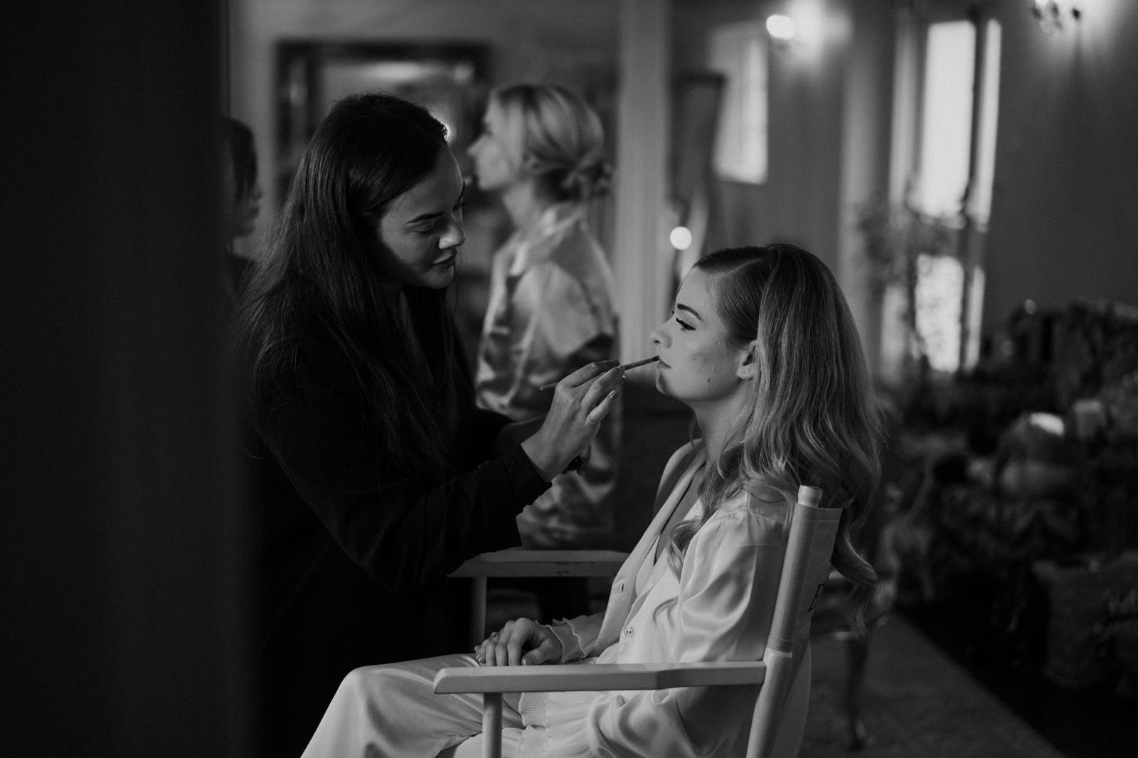 Bridal Makeup at Offley Place 