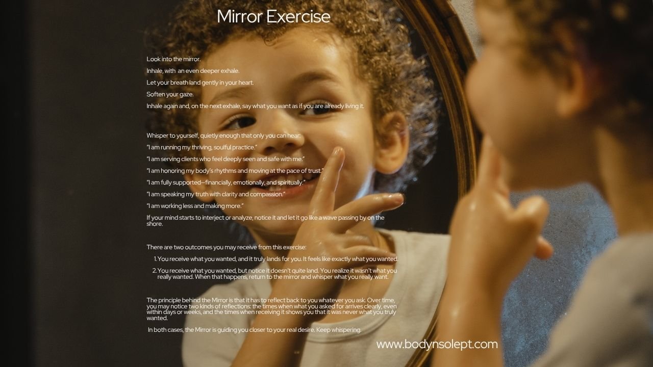 The Mirror Exercise