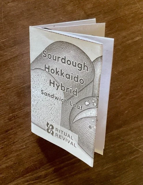 Zine Sourdough Hokkaido Hybrid Sandwich Loaf Instant download