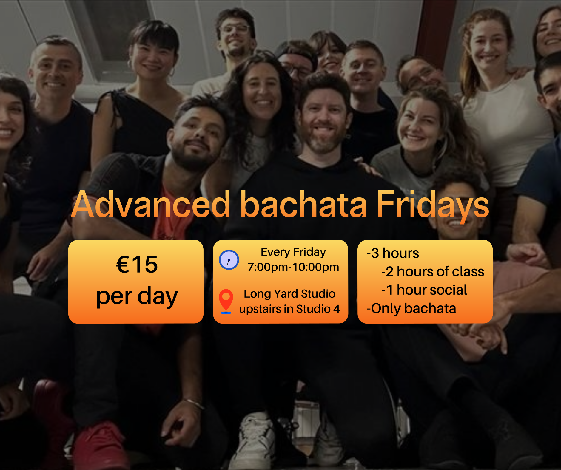 Advanced Bachata Fridays*