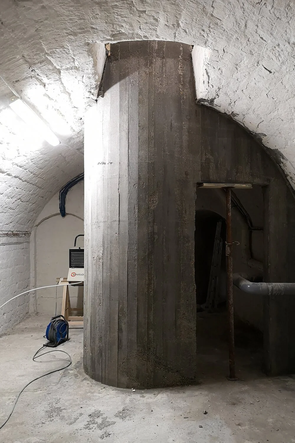 The construction site