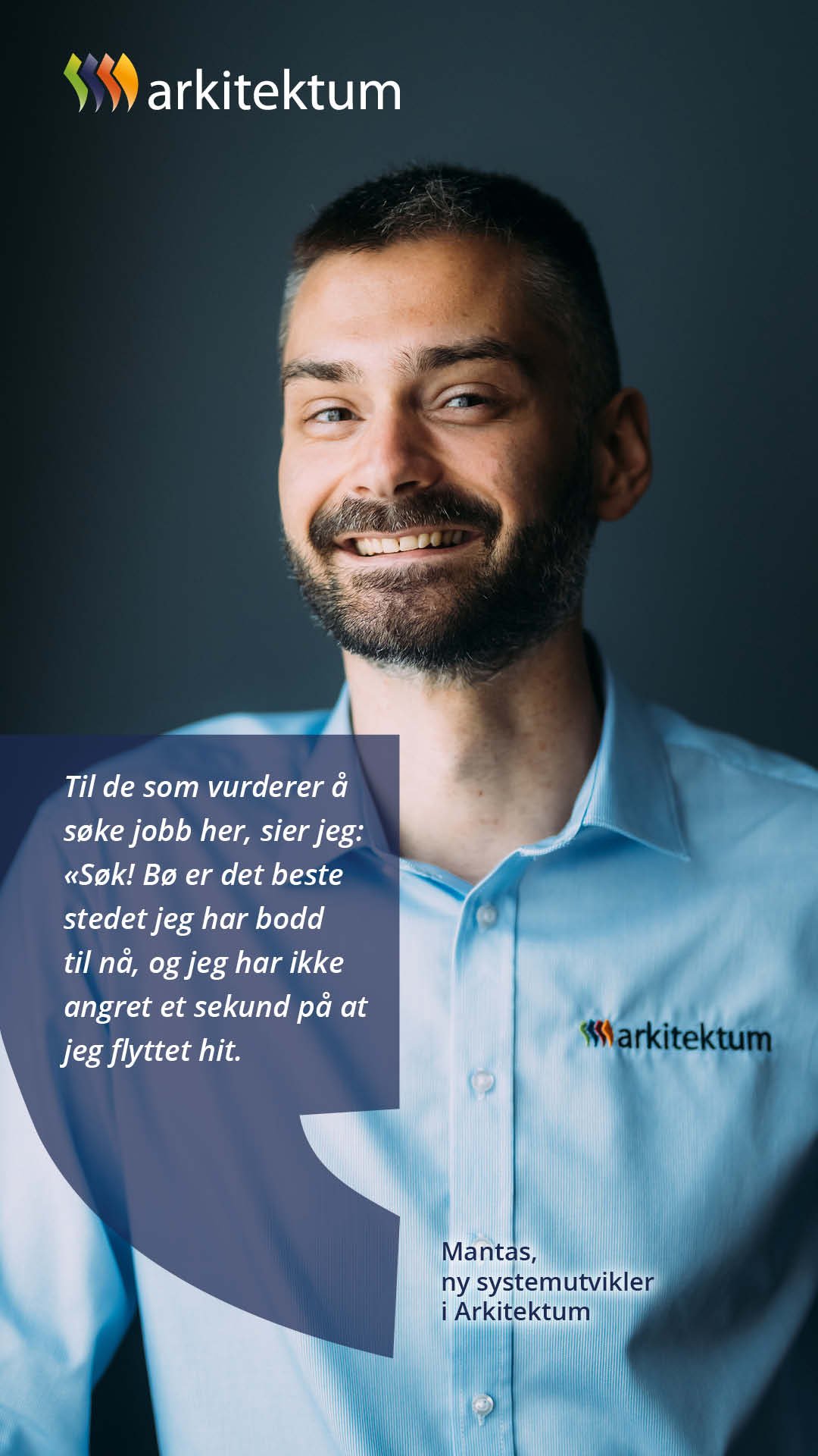 Employer branding for Arkitektum