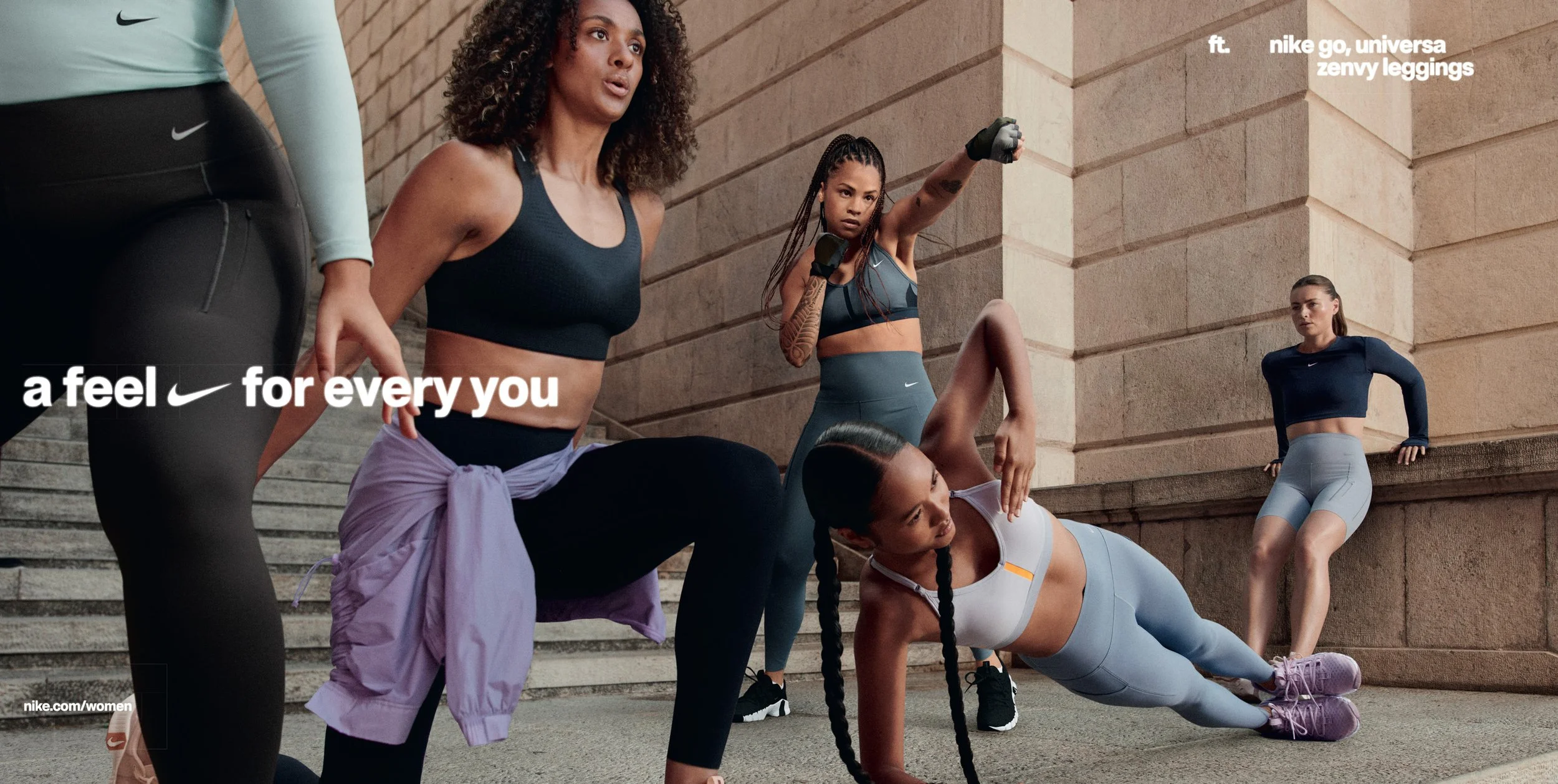 NIKE international Commercial natural skin texture all skin types
Head of Makeup Julia Kraemer 
Photographer Mel Bless