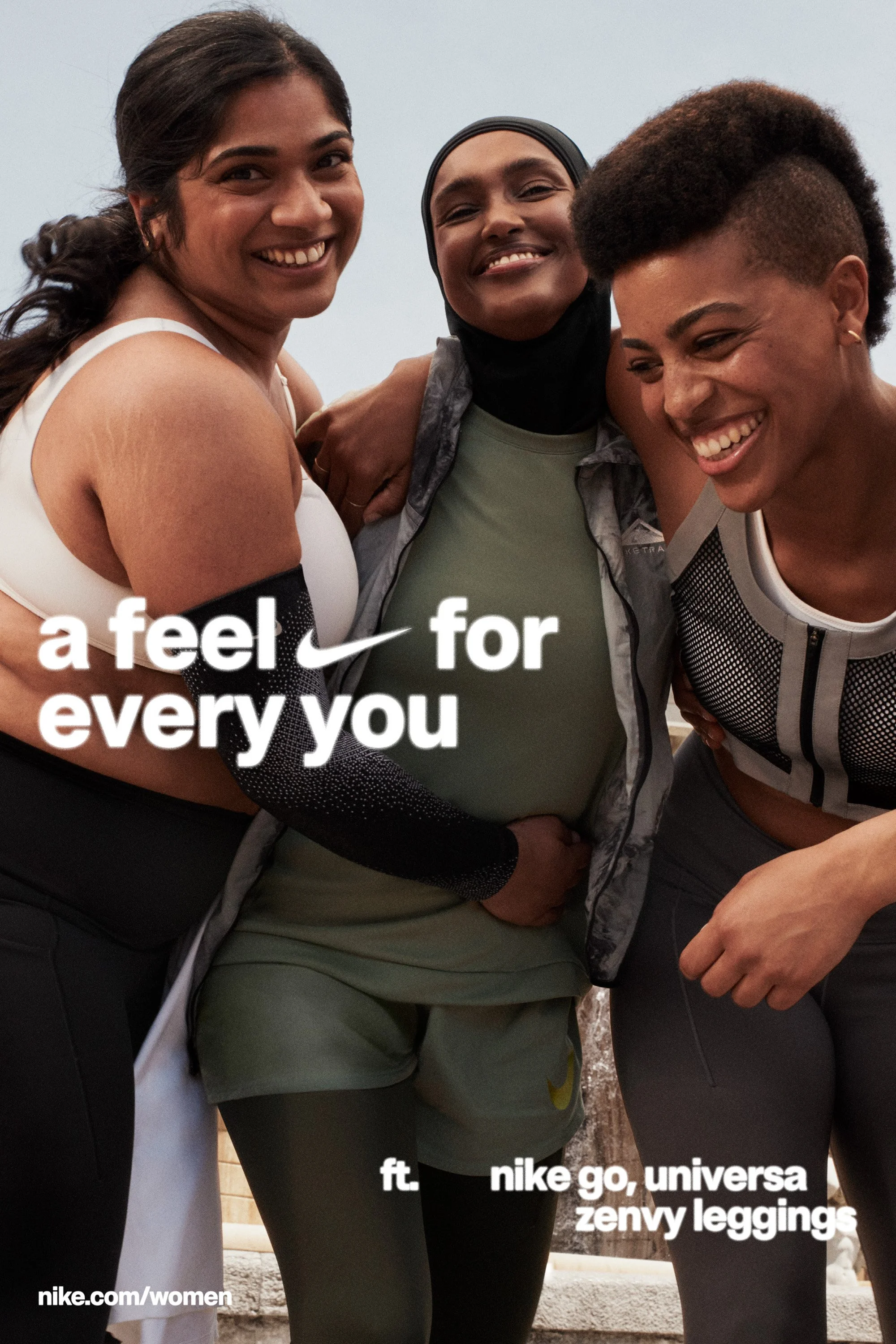 NIKE WOMAN international Commercial 
Head of Makeup Julia Kraemer
Photographer Mel Bless