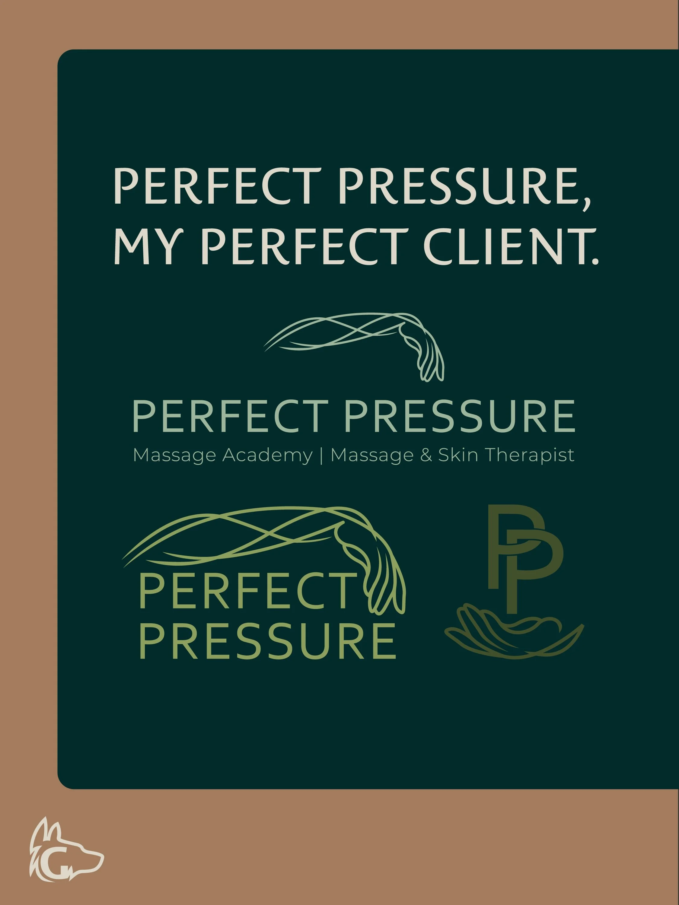 I feel incredibly lucky to share the rebranding of Perfect Pressure, the best massage therapist around 🫶🏻✨ 

We wanted to create a soft and gentle brand identity that not only enhanced her current services as a therapist, but celebrated her next st