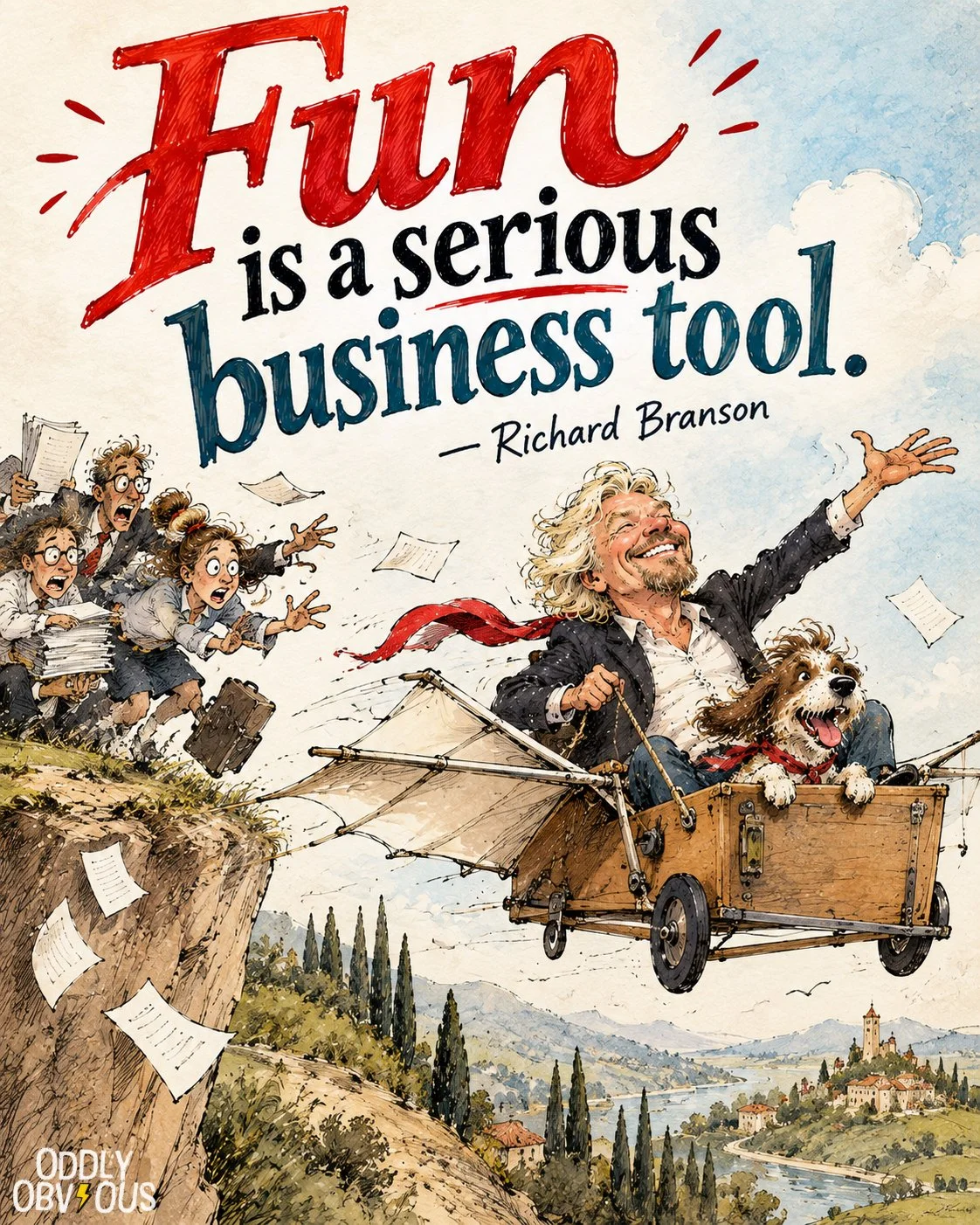 "Fun is a serious business tool." ~ Richard Branson