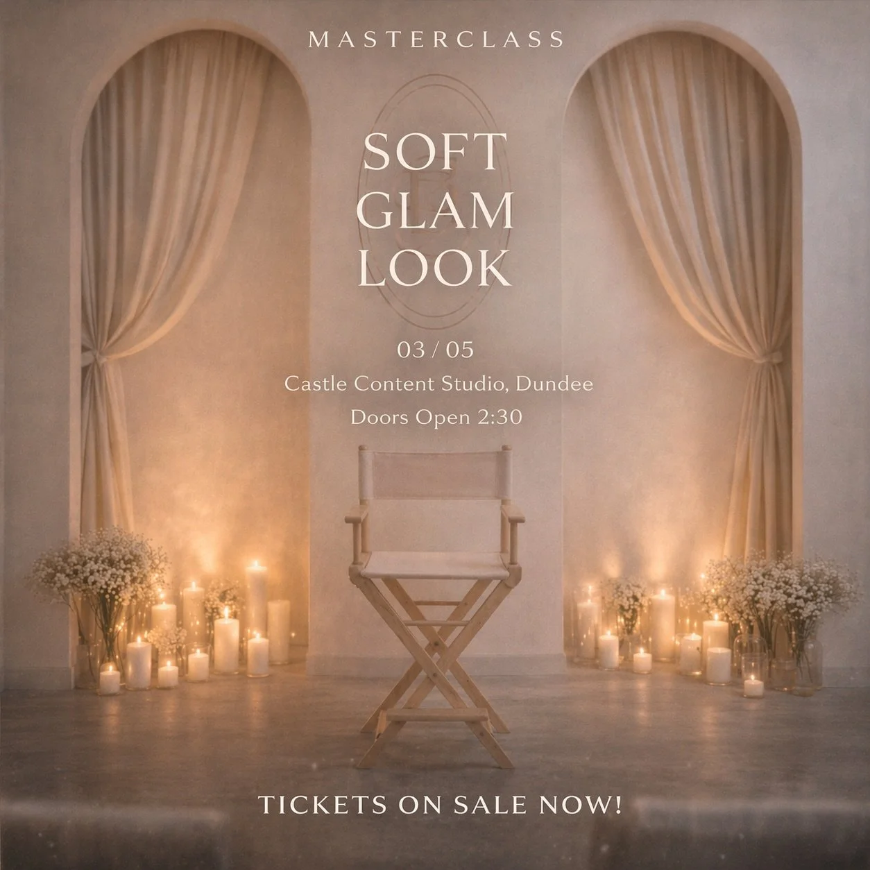 Tickets are officially LIVE 🎟️🧚 
Where to find them: www.byrachelcrowe.com / Linked on stories / Link in bio 

Join me for a Soft Glam Makeup Masterclass suitable for all levels! 

📍 Castle Content Studio
📅 03/05
🥂 Drinks &amp; nibbles included
