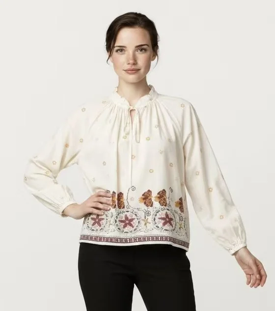 Camicia ricamato 4709