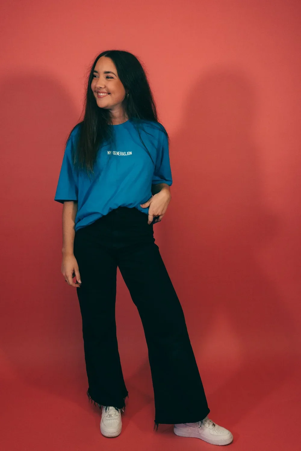 "Ny Generasjon" Sapphire blå Unisex T-skjorte