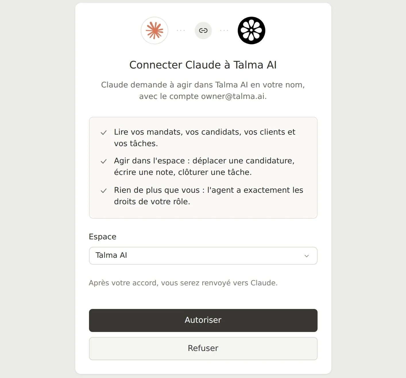 Talma MCP : nos recruteurs pilotent leurs mandats avec Claude