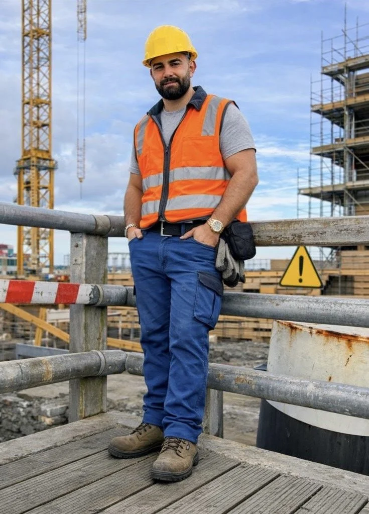 Oranssi-Bauingenieur Jamie Kokot