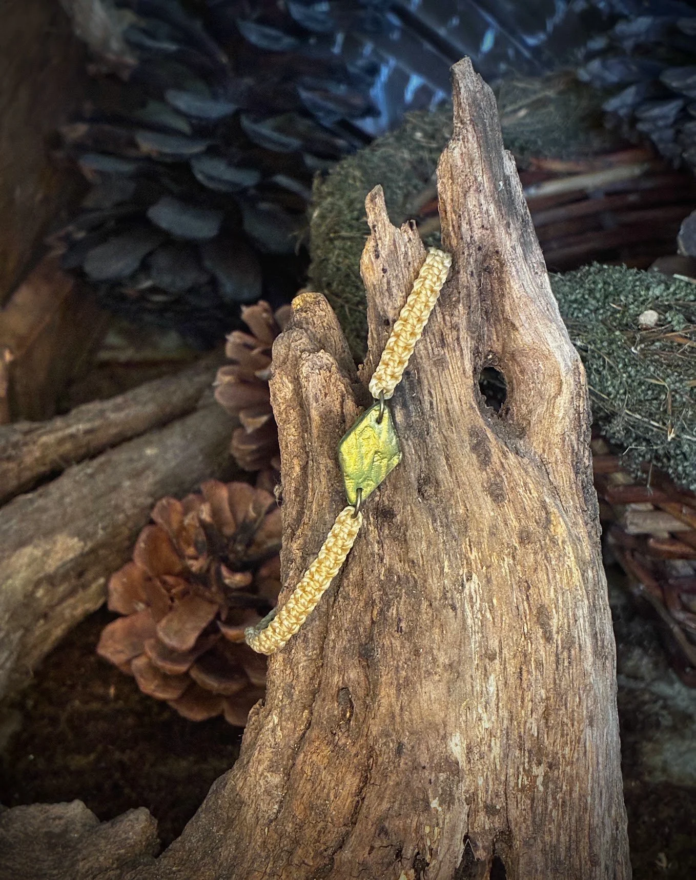 Eastern Diamondback Impression Bracelet