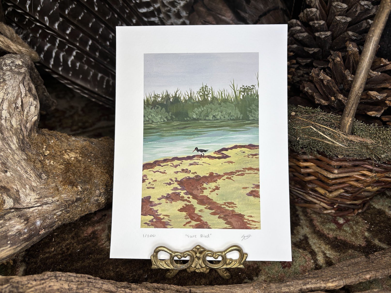 "Sure Bird" Giclee Print