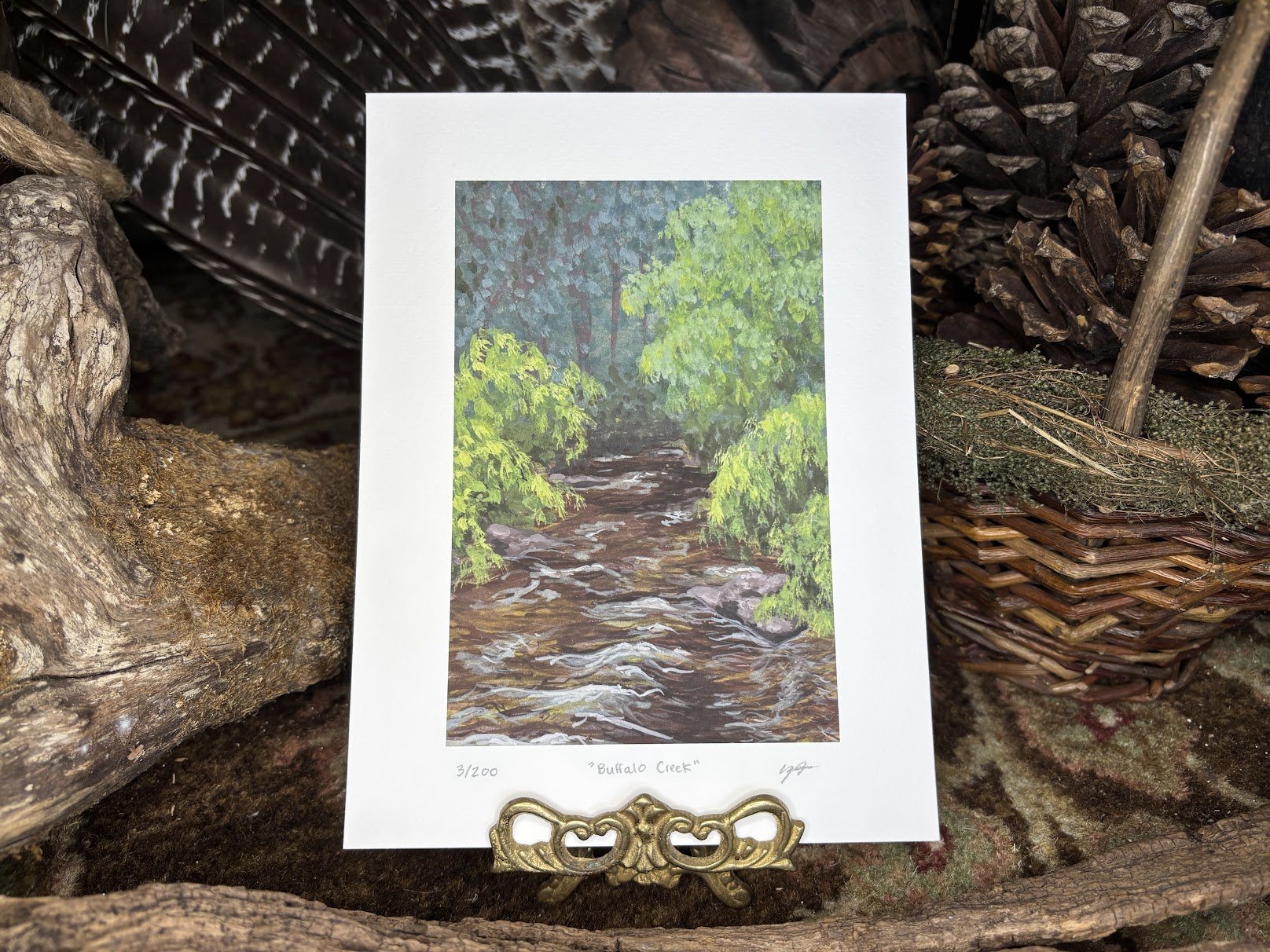 "Buffalo Creek" Giclee Print