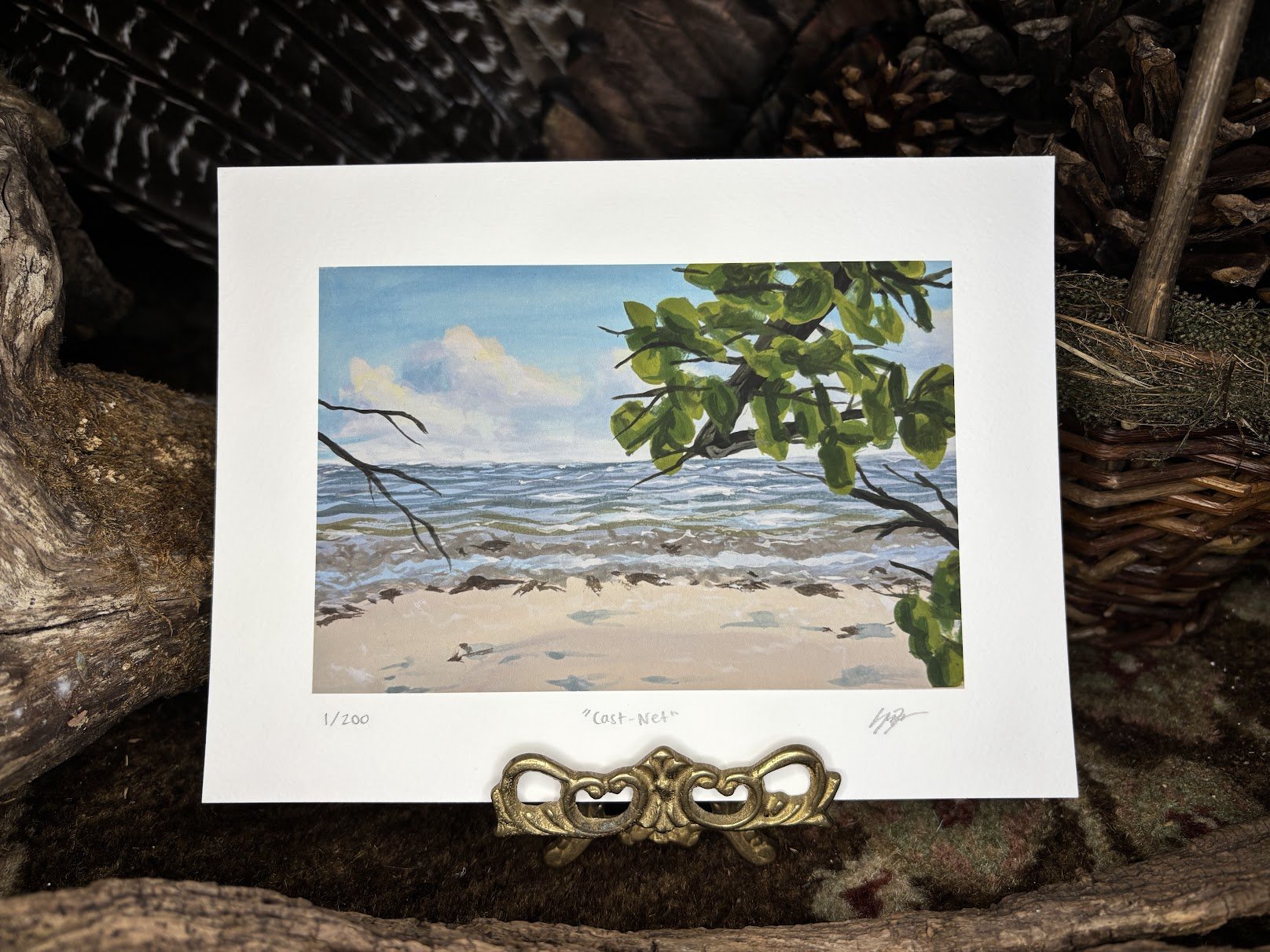 "Cast-Net" Giclee Print
