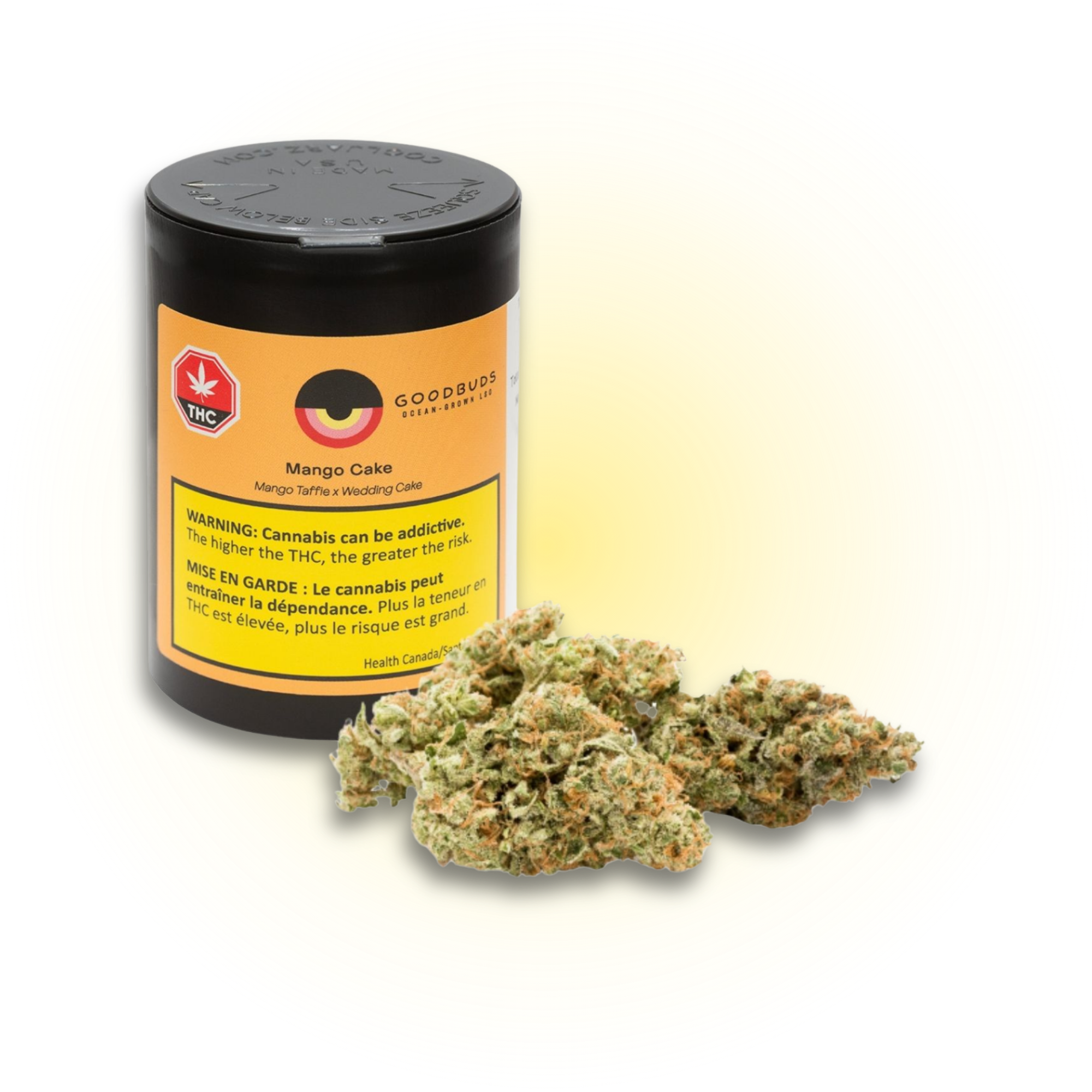 Mango Cake organic dry flower cannabis — GOOD BUDS