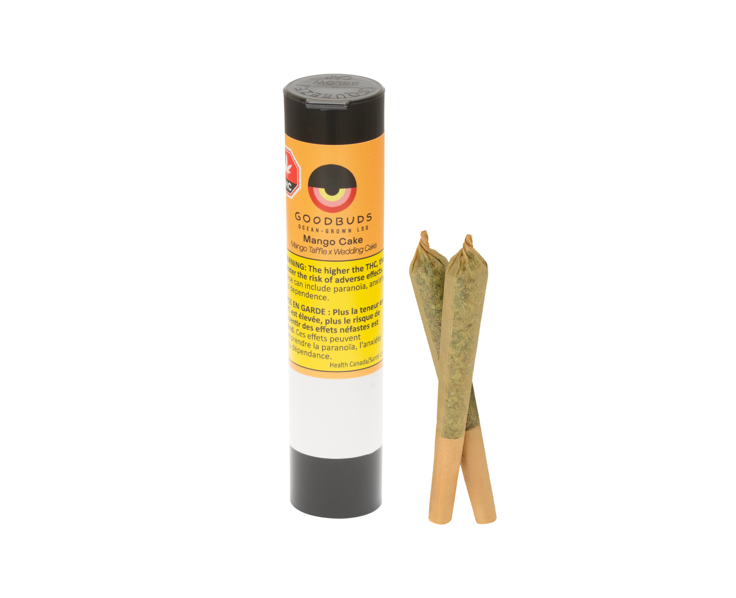 Mango Cake organic cannabis pre-rolls — GOOD BUDS