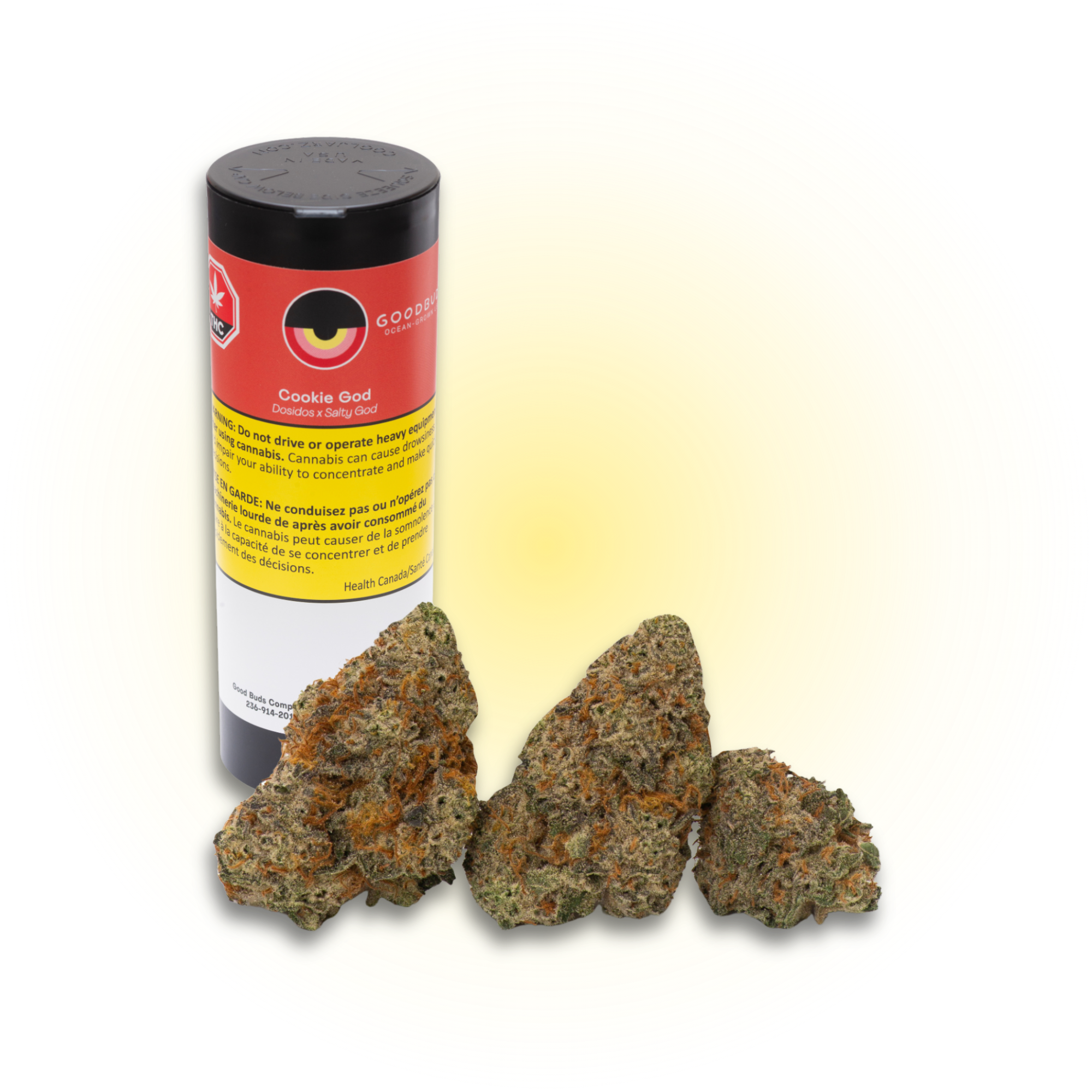 Cookie God organic dry flower cannabis — GOOD BUDS