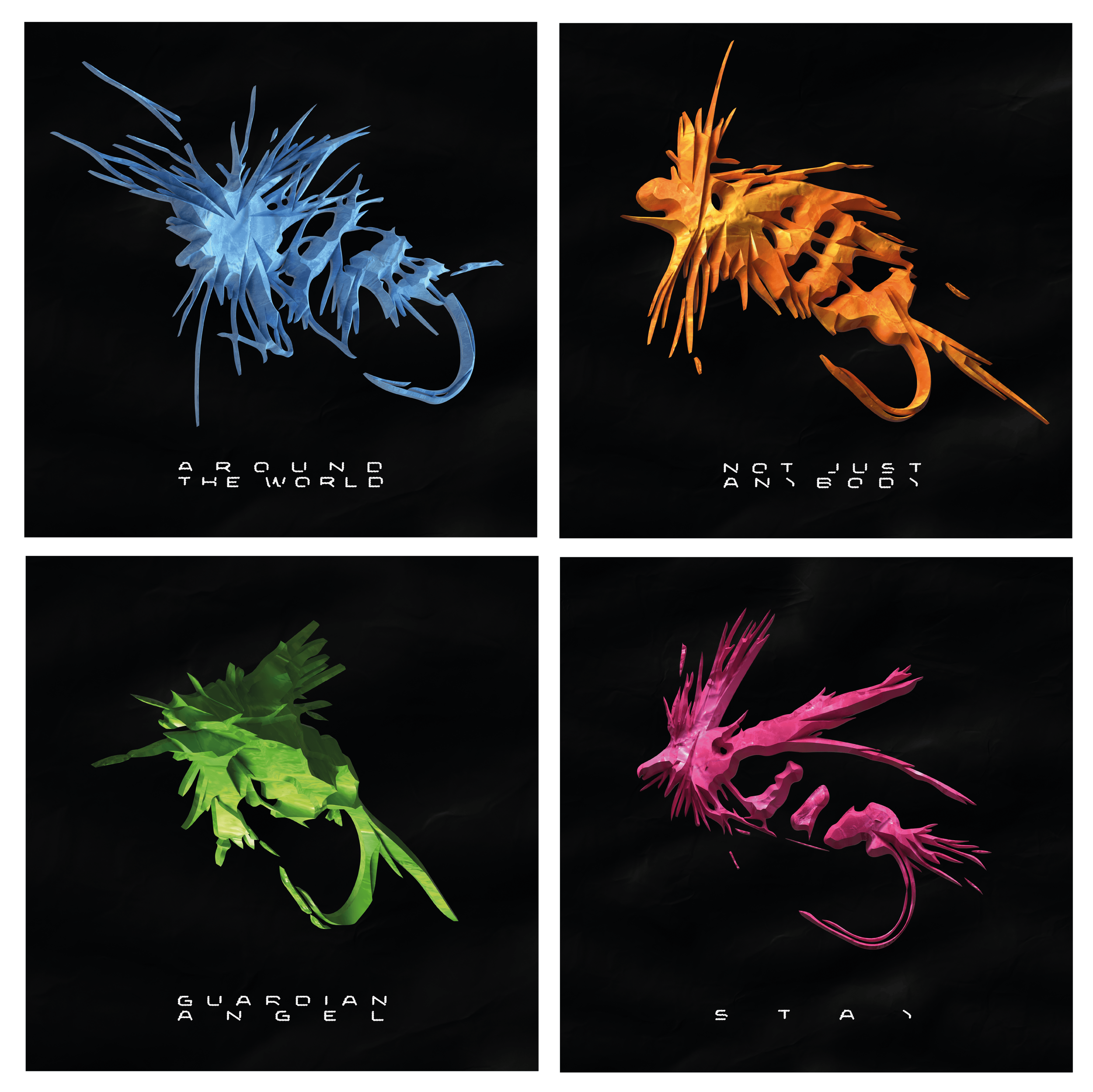 Cover art proposals for Fisher - "Bait" Series