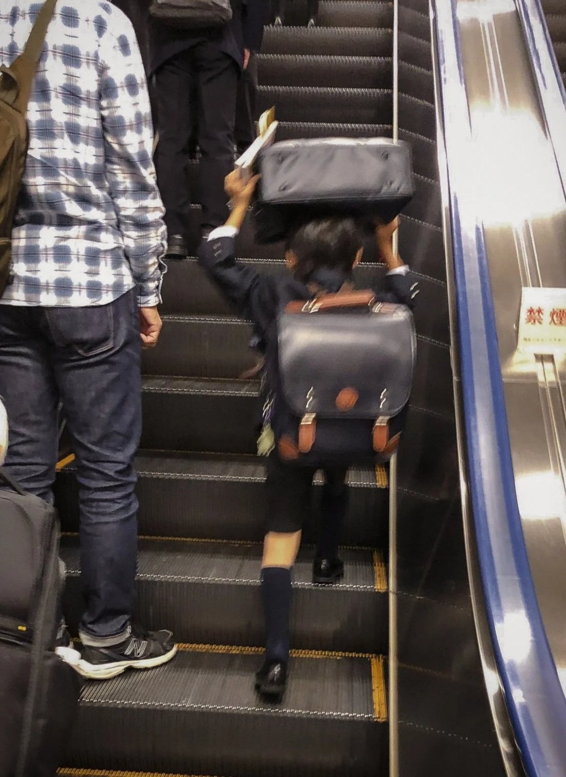 A Five-Year-Old on the Subway!