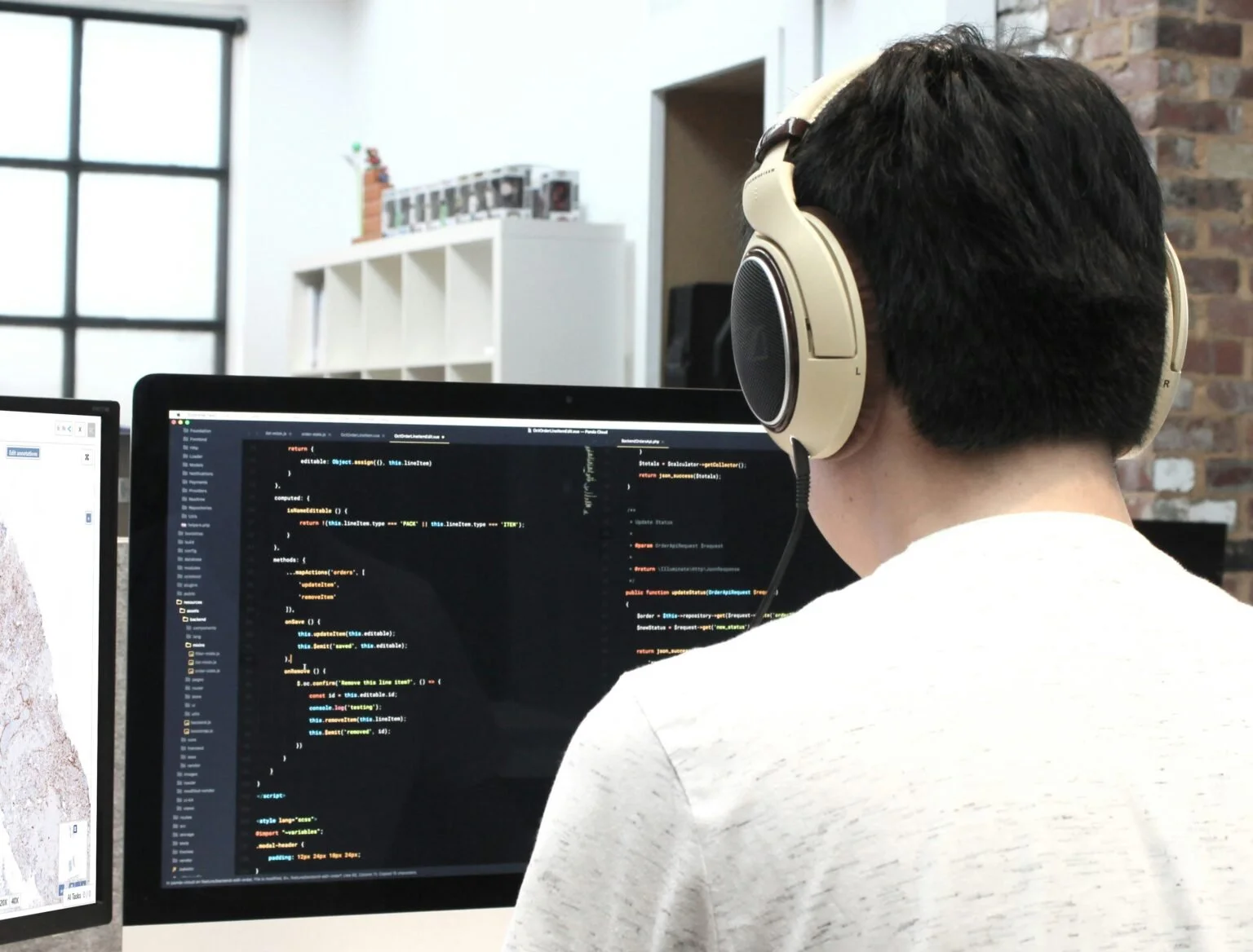 developer using pma.core to manage WSI in own environment
