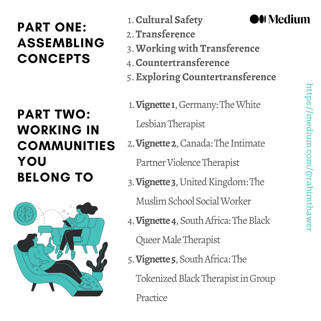 Cultural Safety & Countertransference: Working in Communities You Belong To
