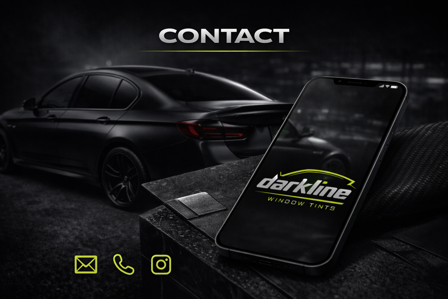 Premium mobile window tinting by Darkline Tints