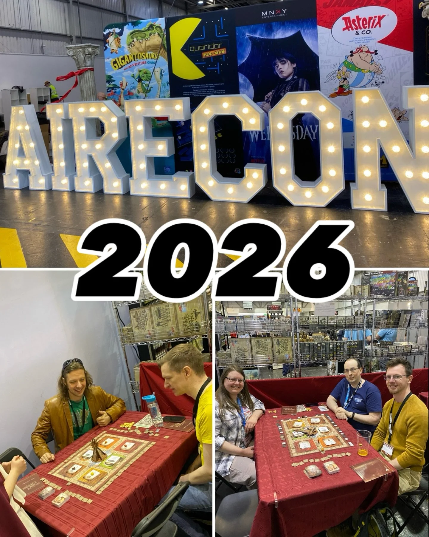 Exekias Games will return to AireCon in Harrogate next month, with demos of Escape From Pompeii (available to buy for the first time!) and maybe something new 👀