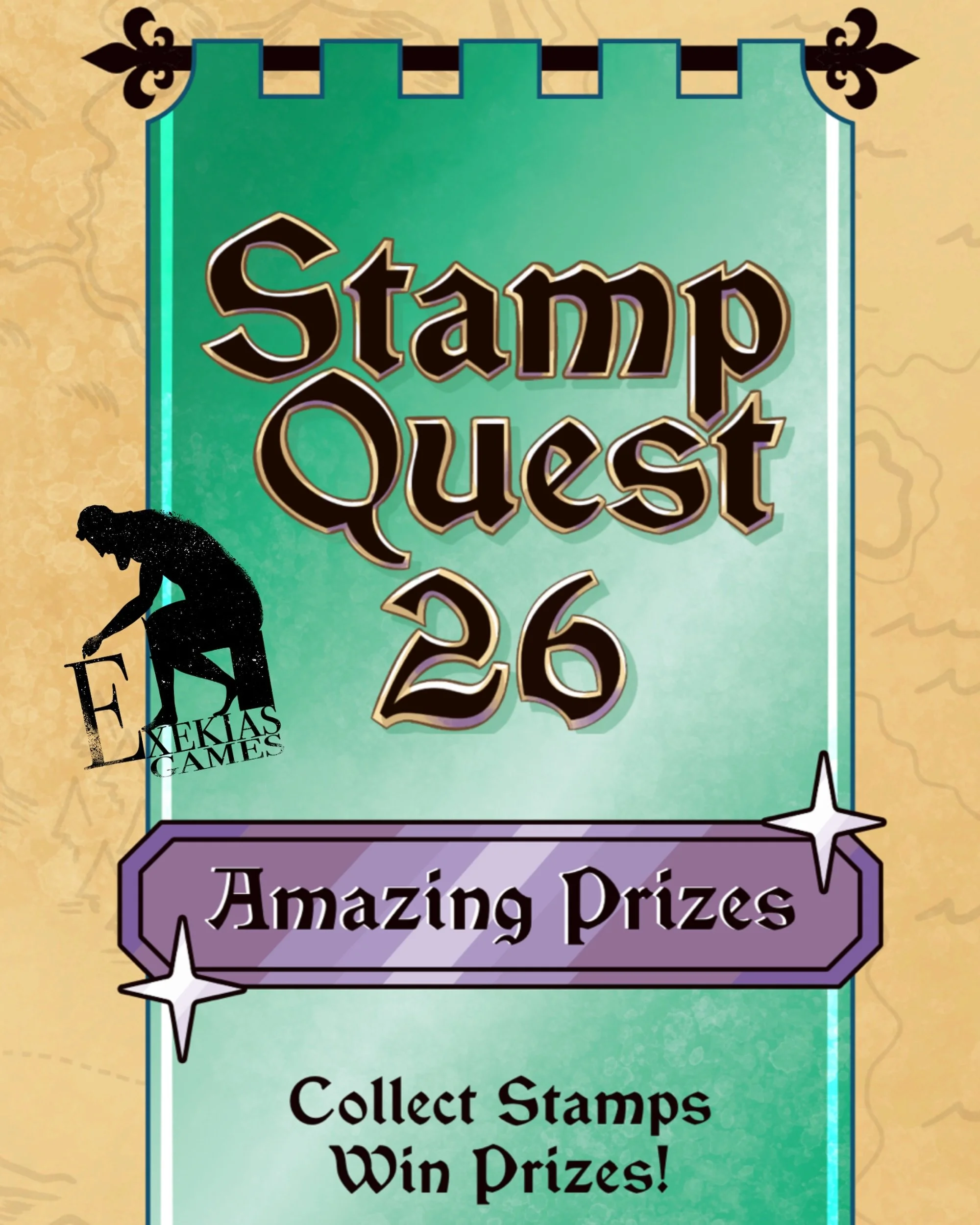 This year at the @ukgamesexpo we&rsquo;re excited to be part of Stamp Quest! 

Visit us at stall 3A-809 to start, and to collect the next stamp in your trail. Once you&rsquo;ve collected all the stamps (or 15 of them if you want to do the Mini Quest)