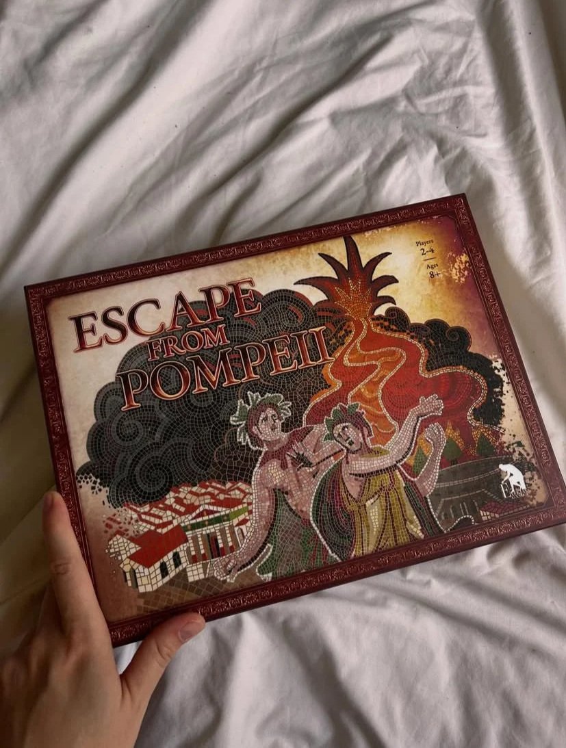 Escape From Pompeii board game review post