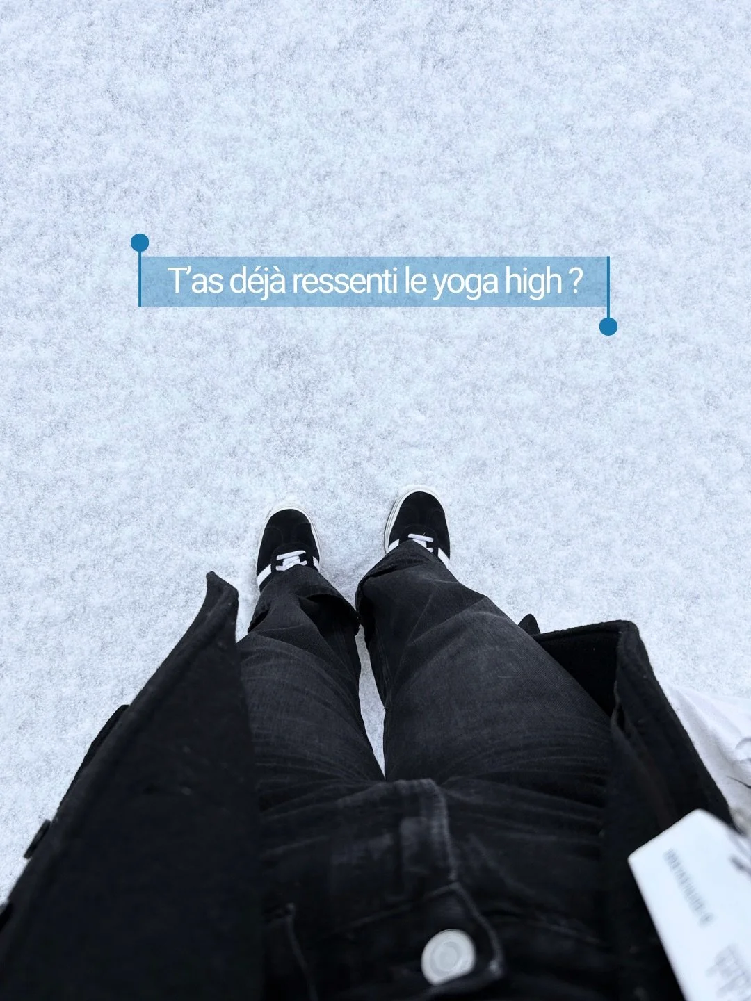 Pour &ecirc;tre honn&ecirc;te, quand j&rsquo;ai commenc&eacute; le yoga et d&eacute;couvert le yoga high, c&rsquo;&eacute;tait l&rsquo;&eacute;tat que je recherchais constamment parce que j&rsquo;&eacute;tais tout le temps tr&egrave;s anxieuse et que