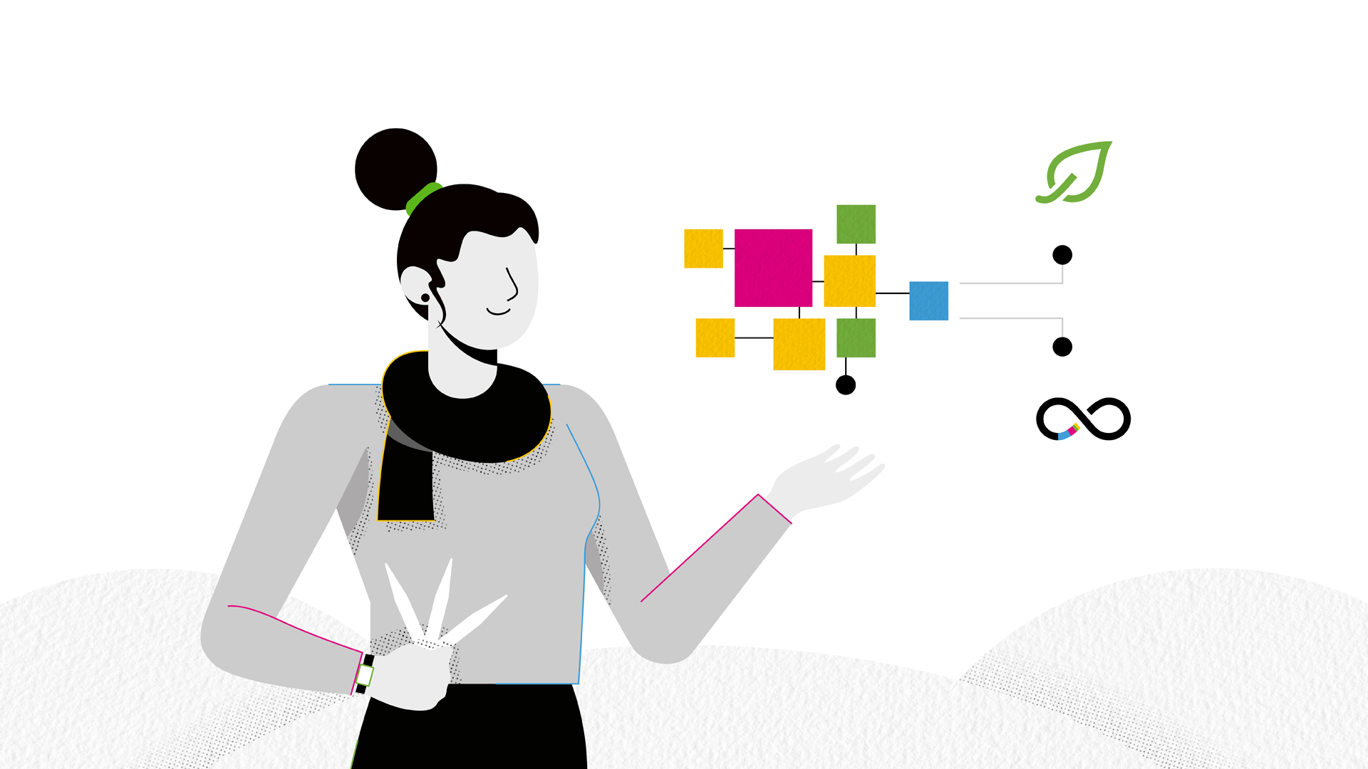 2D illustrations for Philyra (Symrise) animated video. Art directed and illustrated for IBM iX.