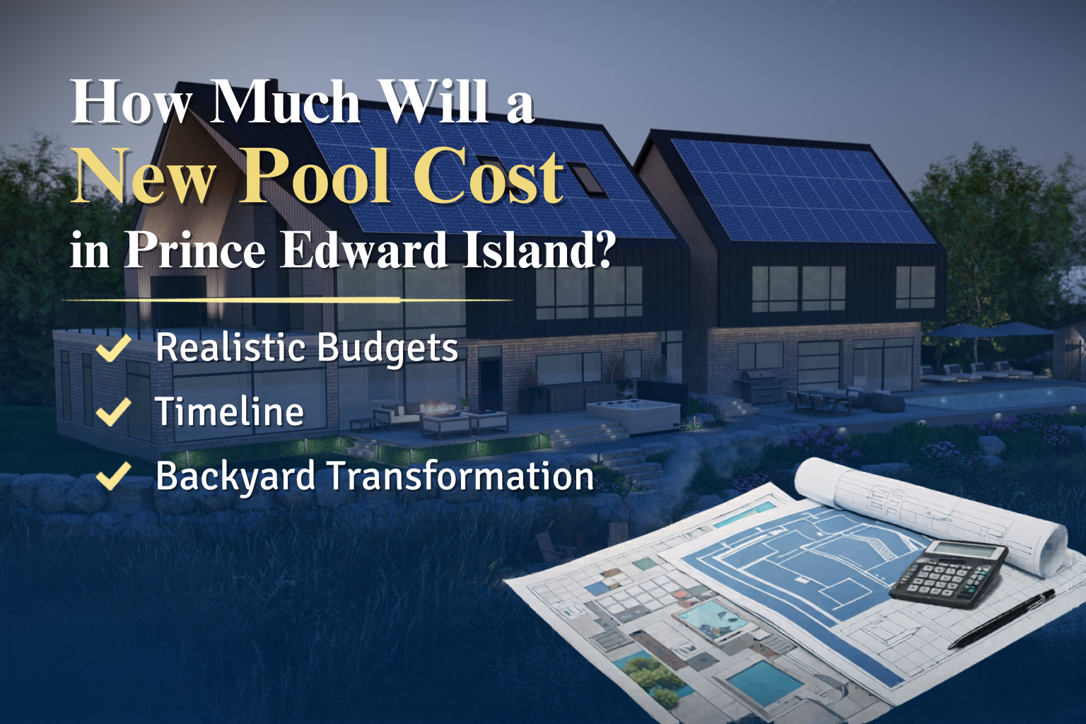 How Much Will a New Pool Cost in Prince Edward Island?
