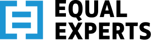 Close-up of a digital electronic device with a blue logo and black background